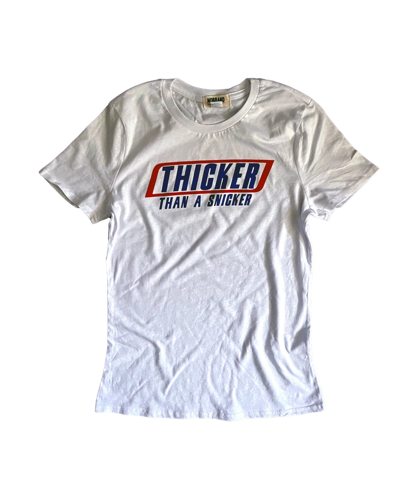 Camiseta Thicker than Snicker {Mujer}