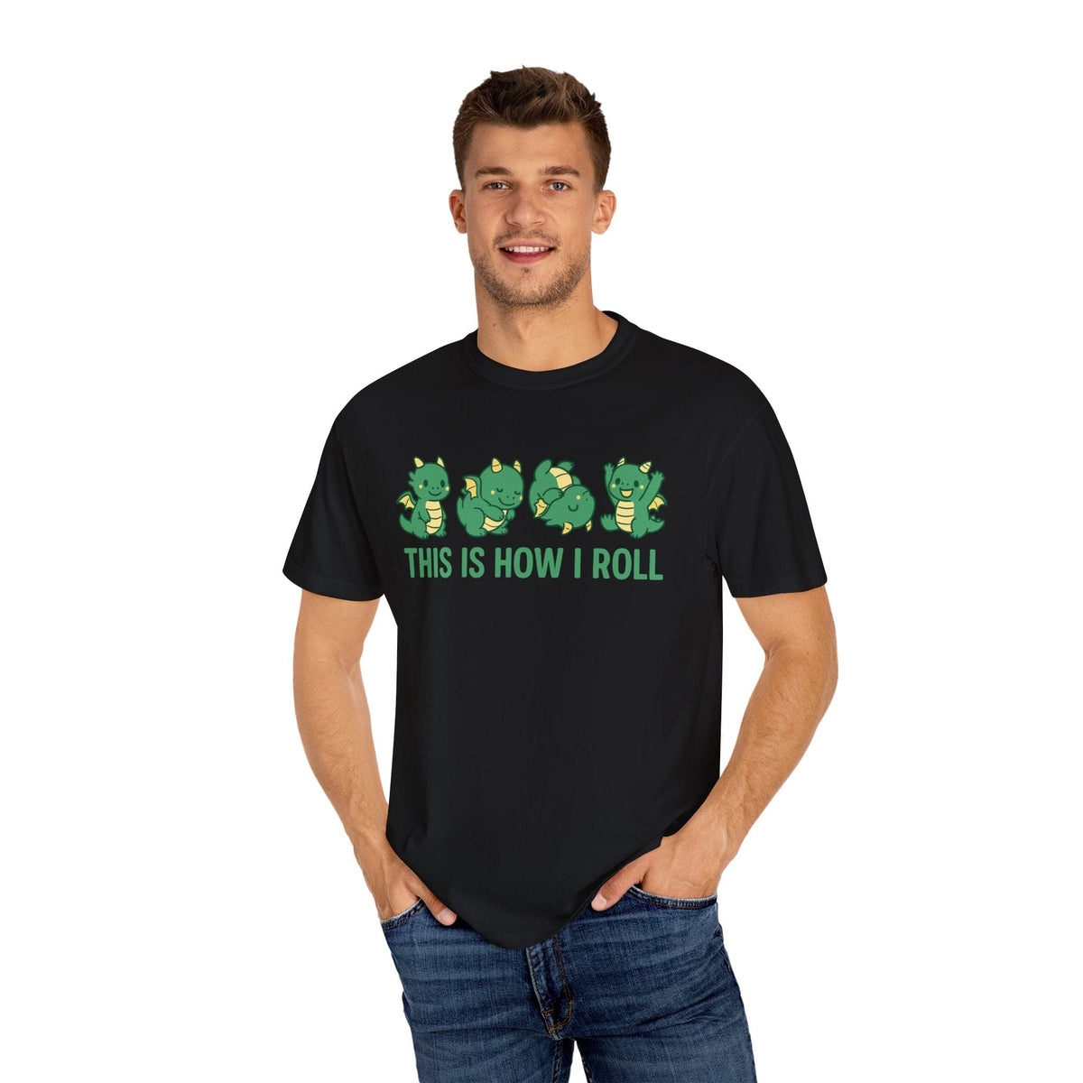 This Is How I Roll Dragon T-Shirt - Comfort Colors
