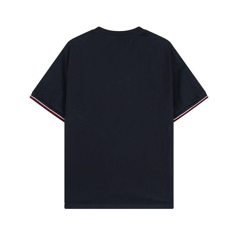 Thom Browne T-Shirt Without Collar 'Blue'