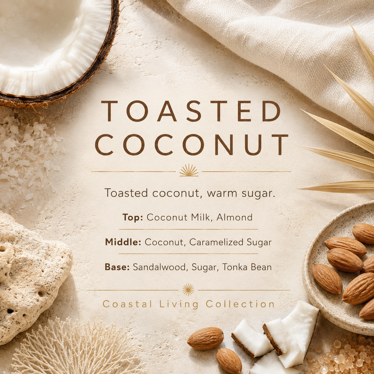 Toasted Coconut Reed Diffuser