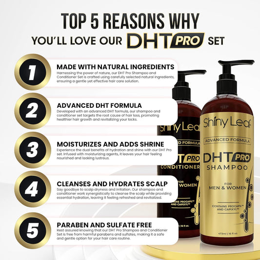 Bariatric Multivitamin with Iron With DHT Pro Shampoo and Conditioner Hair Care Bundle
