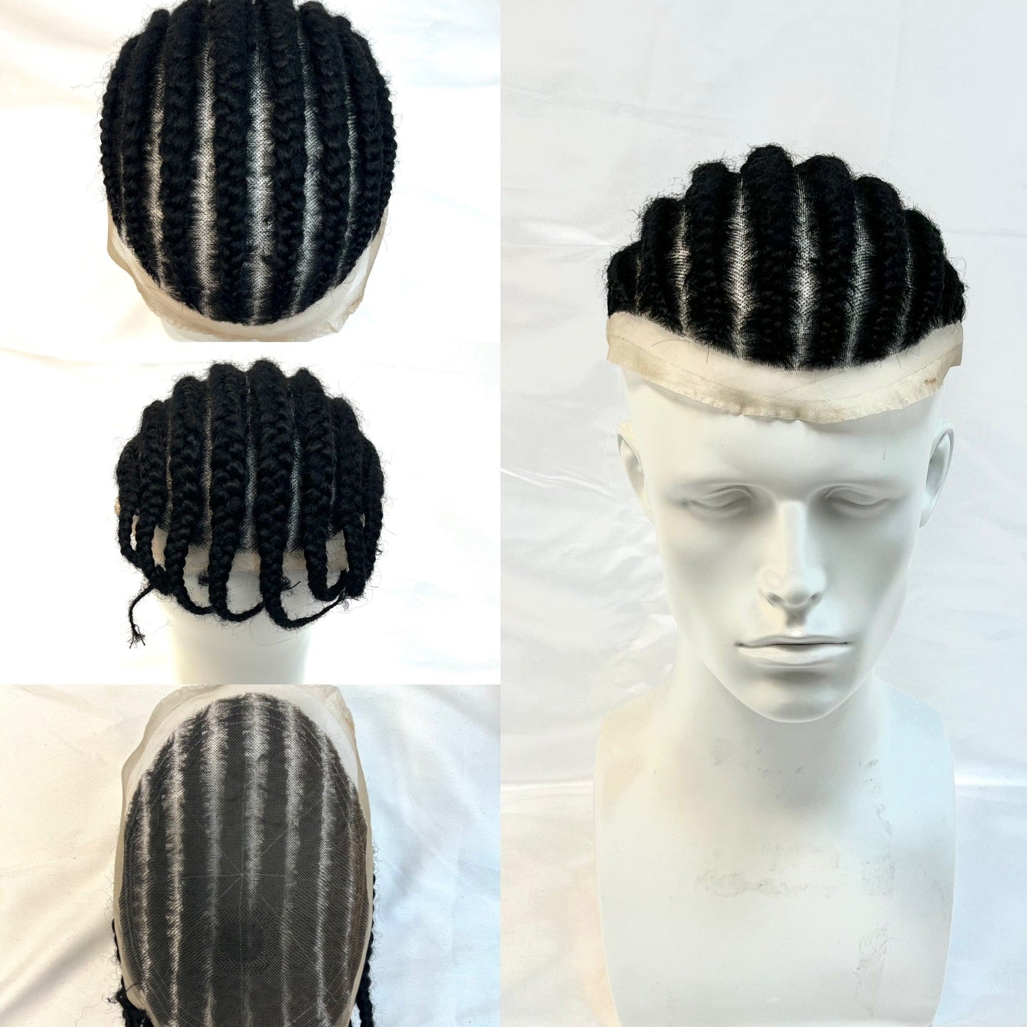 VIP Extensions Full Lace Toupee 100% Human Hair Hairpiece