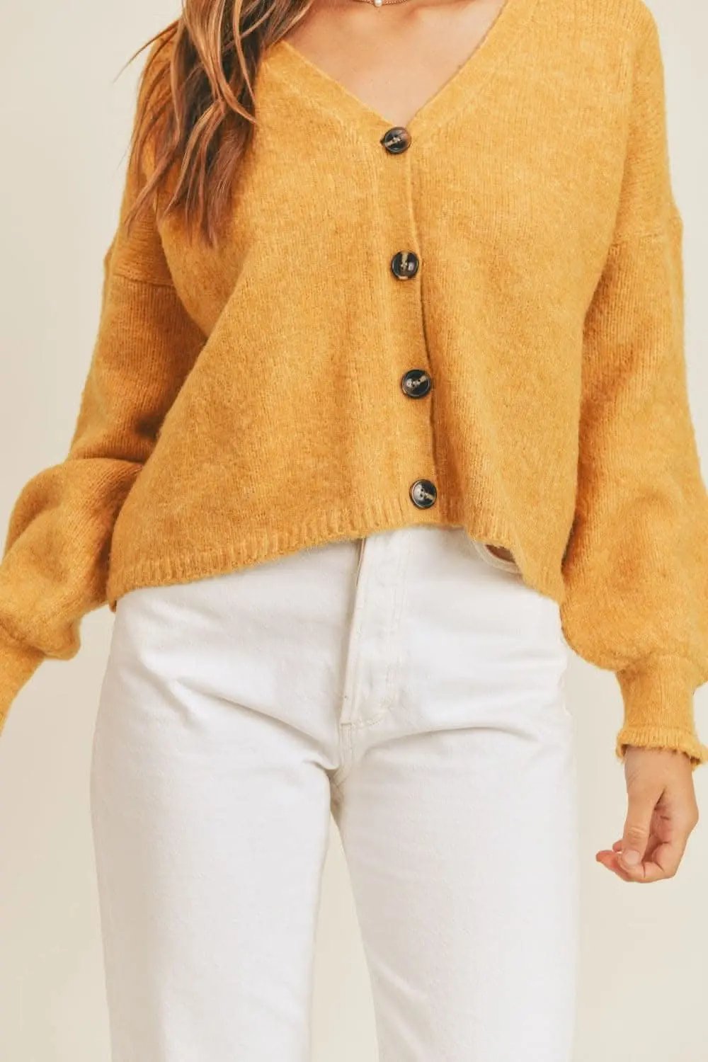 Trendsi Women's Cardigan Long Sleeve Open Front Knit — Soft Layering Sweater