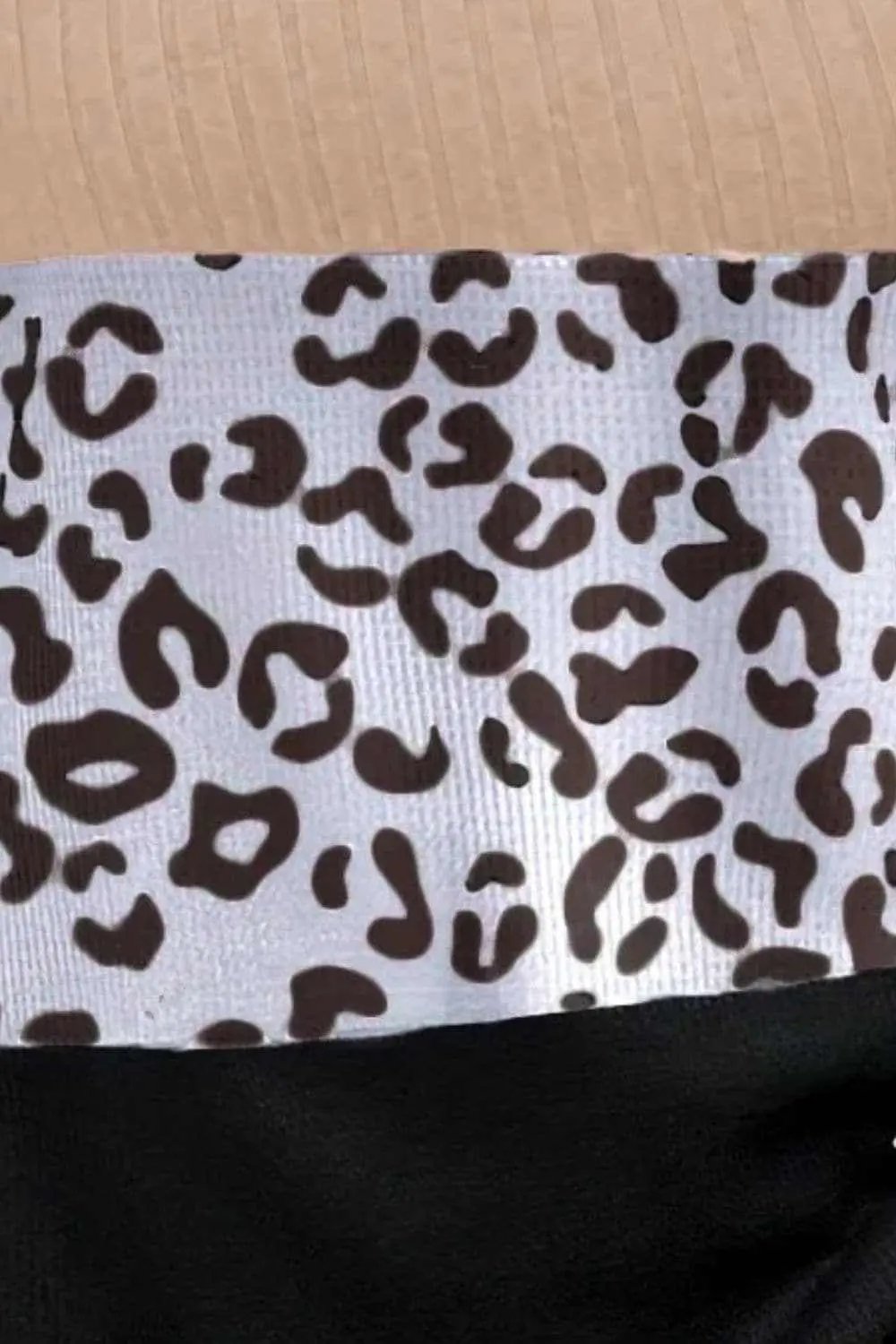 Shirts Trendsi Leopard print long sleeve top with buttons
