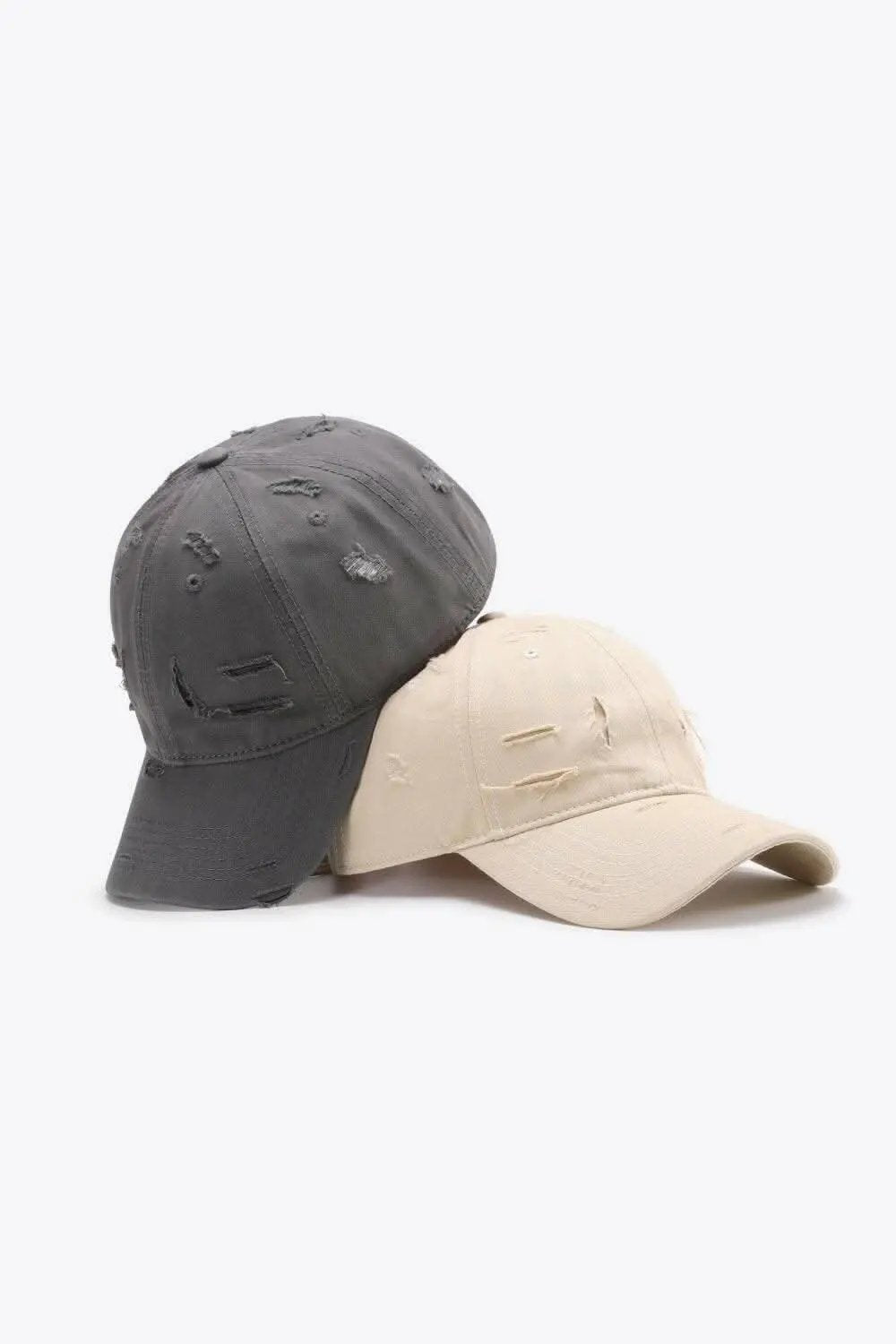 Gorra de béisbol desgastada Trendsi de algodón ajustable — Estilo vintage