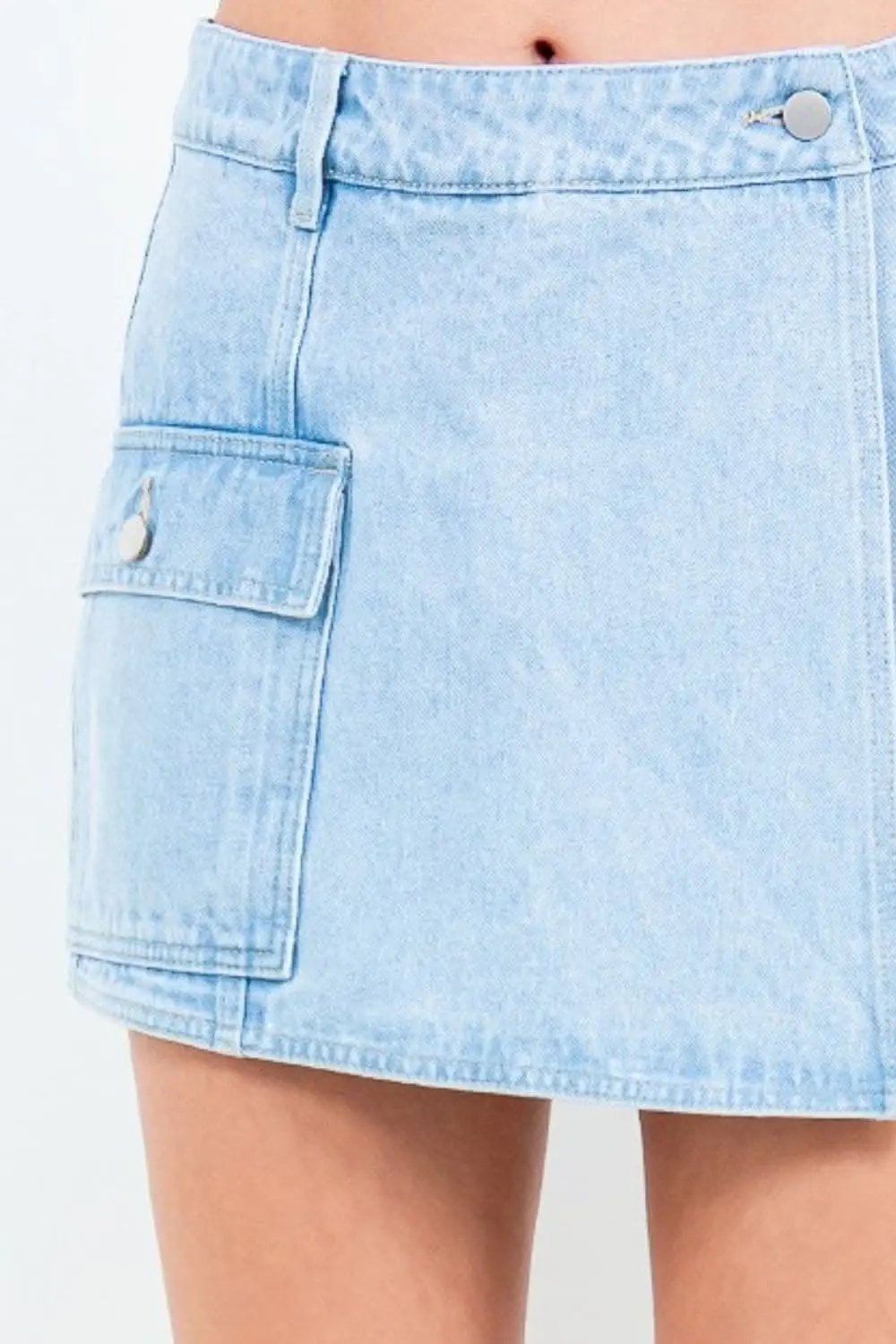 Trendsi Cargo Skort Mini With Pockets — Chic Utility Style