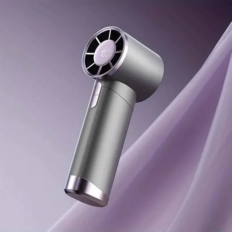 Ultra-Quiet Portable Handheld Fan with 100 Adjustable Speeds