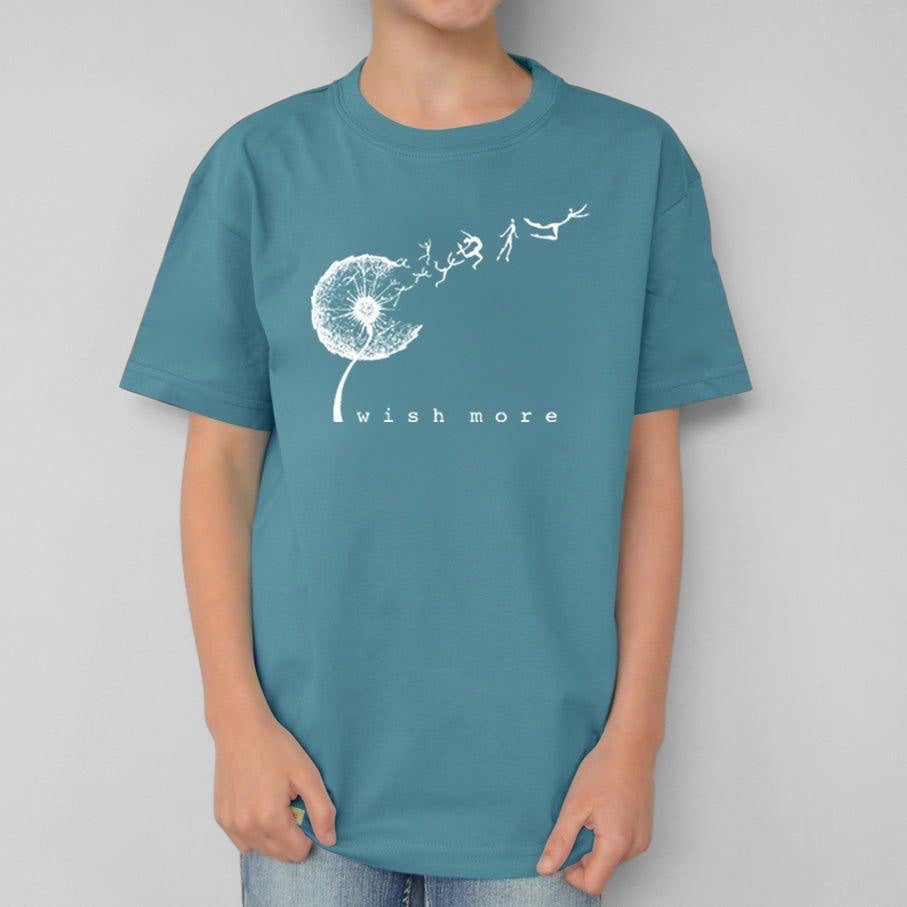 Camiseta infantil "Pide un deseo" de diente de león