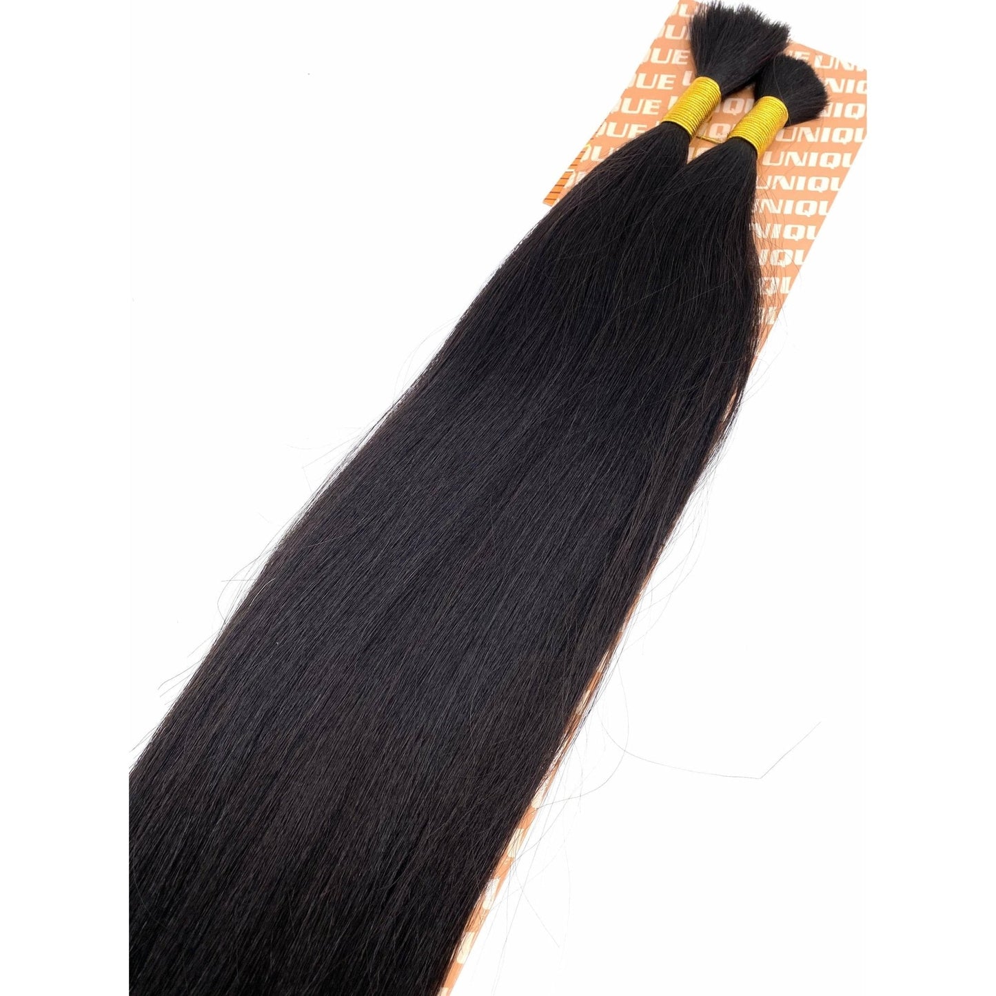 Unique's Yaki Bulk 20" 100% Human Hair Extensions - Choose Size