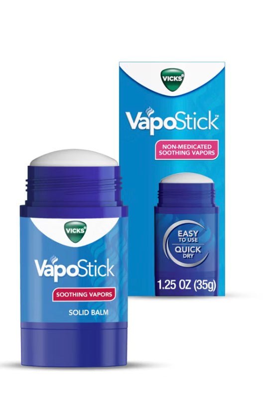 Vicks VapoStick Non-Medicated Solid Balm, 1.25 oz