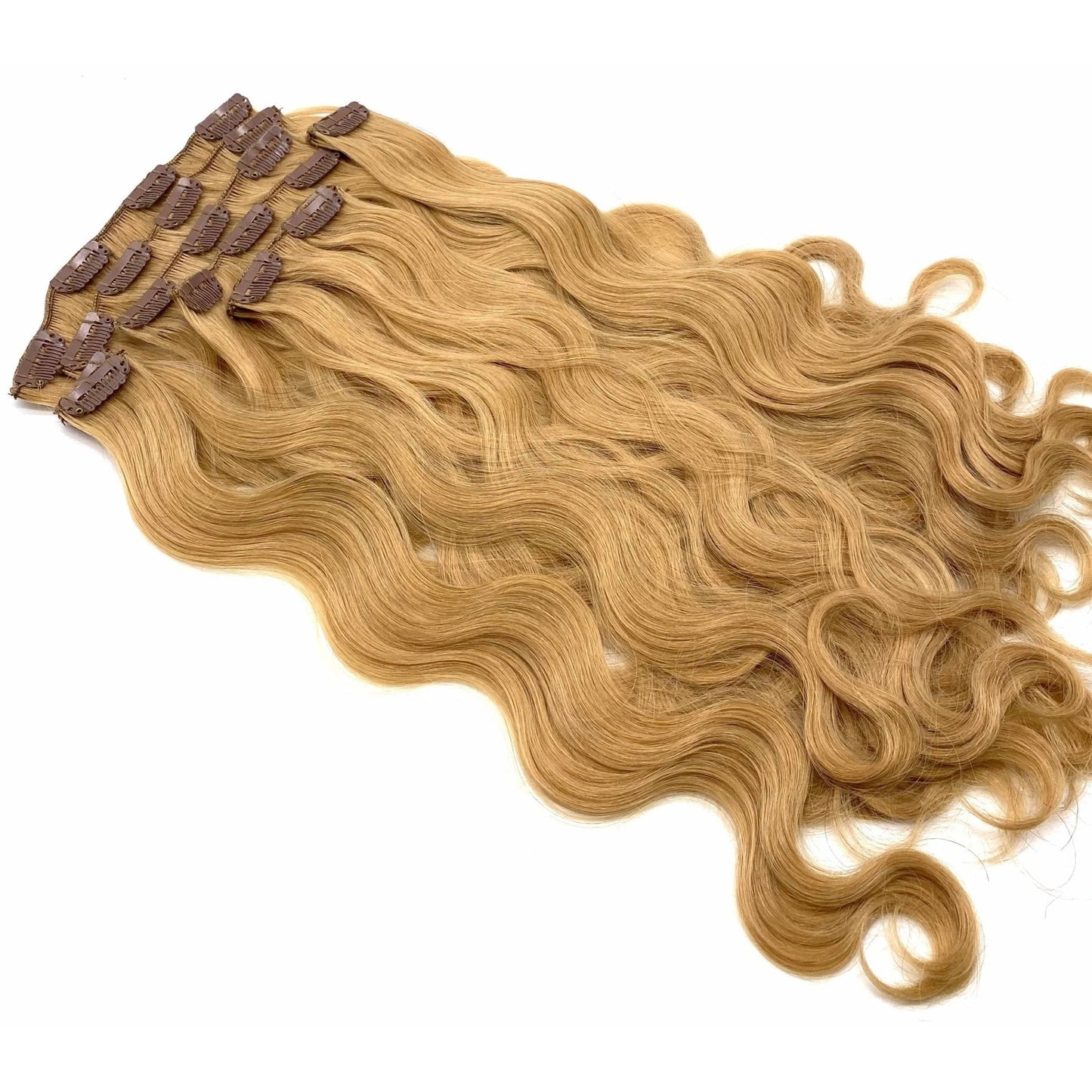 VIP Clip Hair Extensions Body Wave 18" ClipeX System - Choose Style