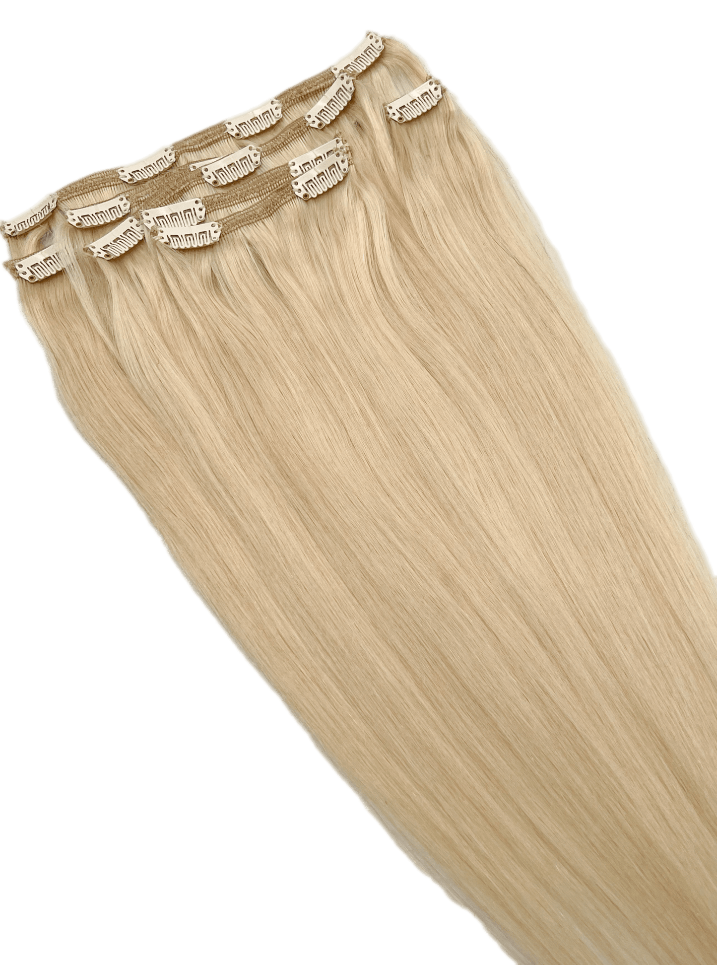 VIP Clip Extensions / Silky Straight 18" - ClipeX System