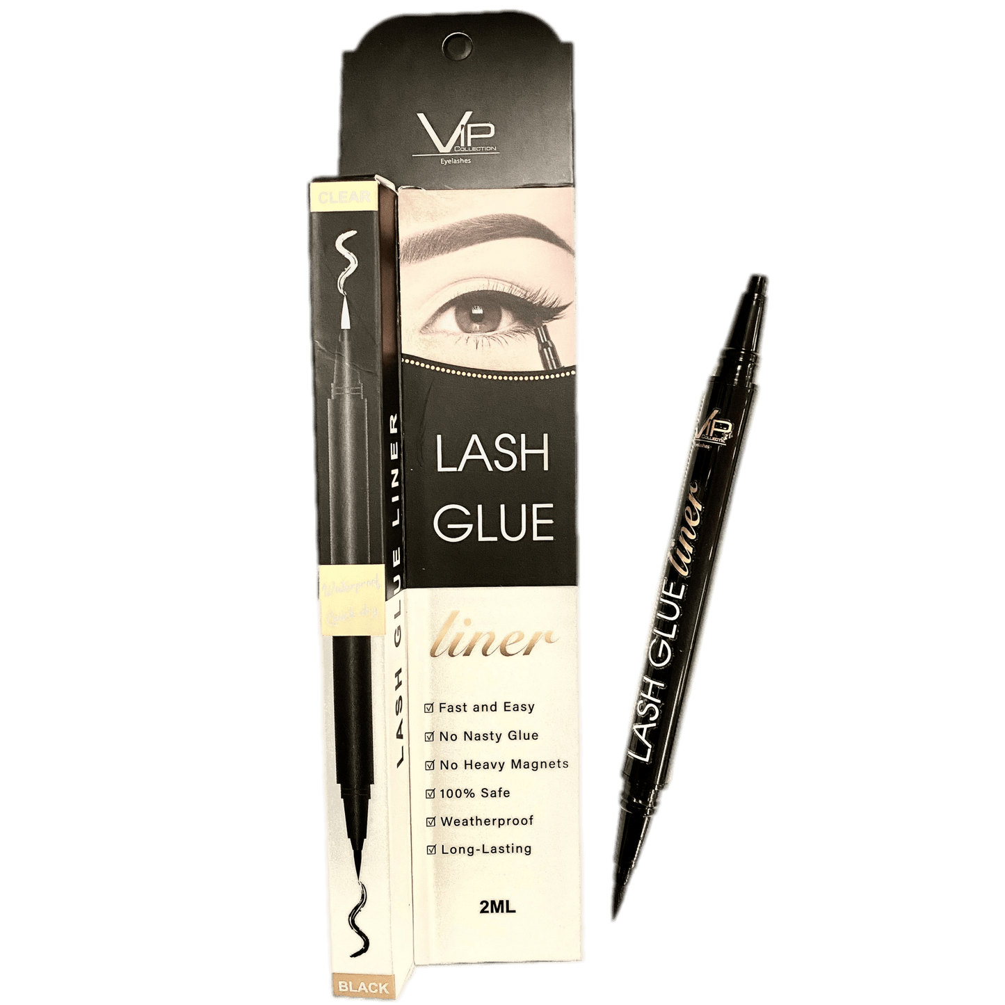 VIP Glue Eyeliner for Eyelashes, 2 mL