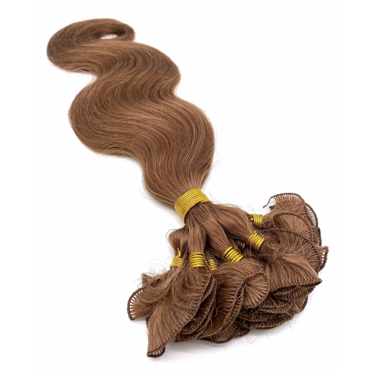 VIP Hand Made System Wavy 18" Hair Extensions New With Tags
