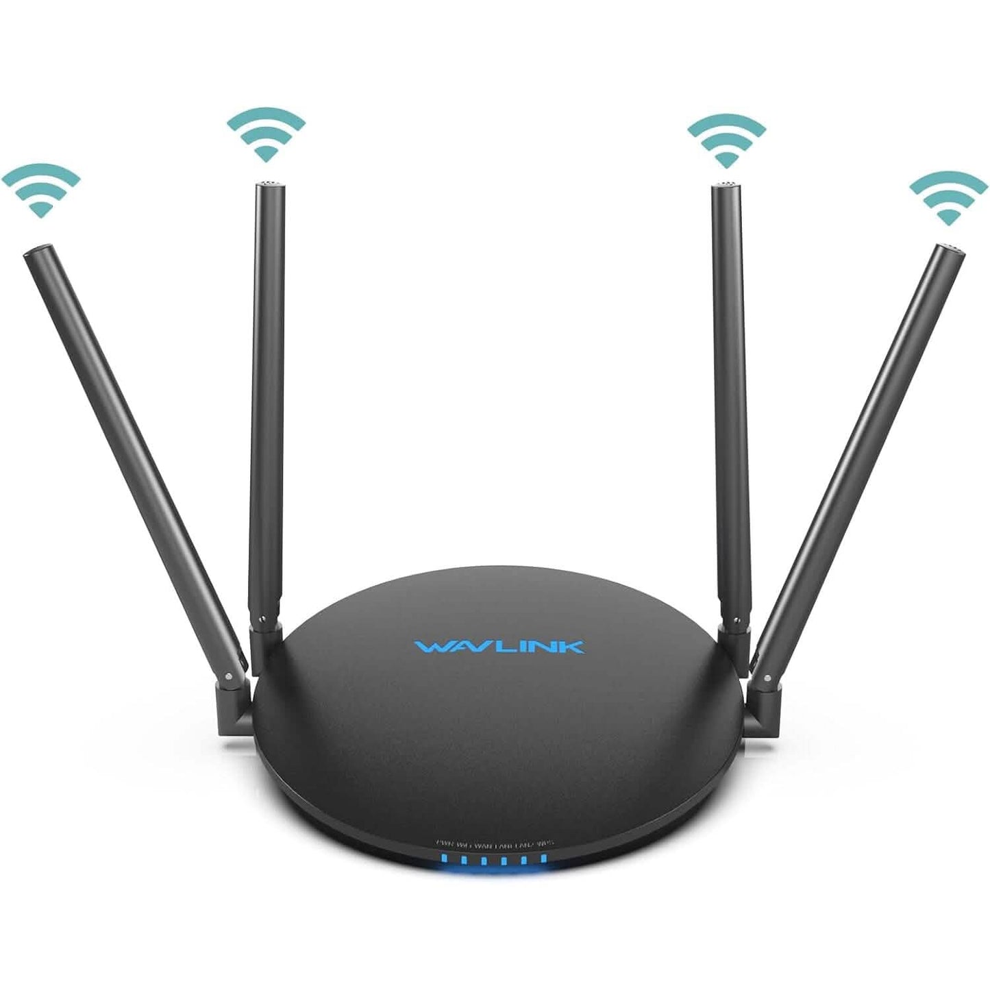 WAVLINK Wireless Router Dual Band 5GHz+2.4GHz WiFi 5 Router with 100Mbps WAN/LAN (Refurbished)