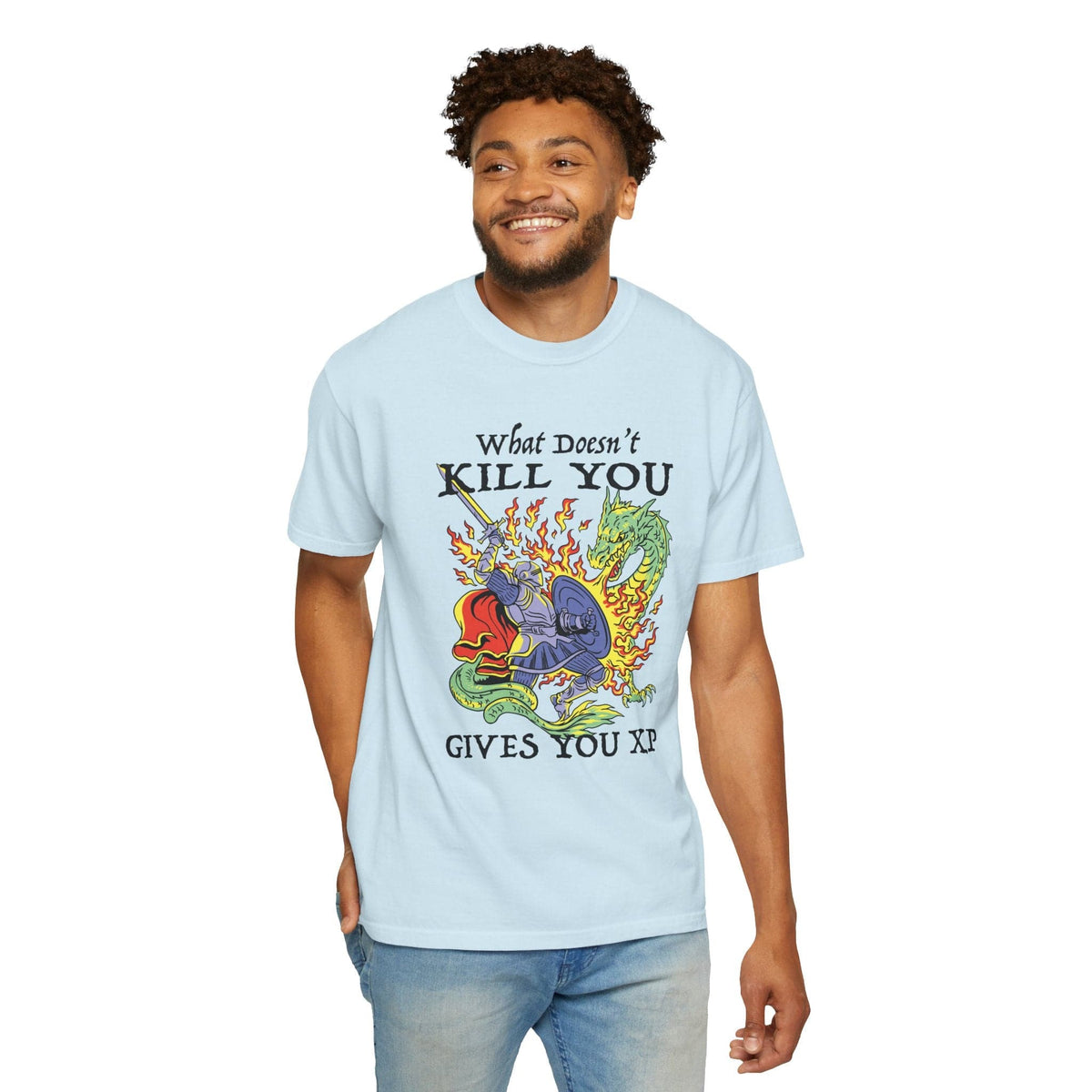 What Doesn't Kill You Gives You XP T-Shirt - Comfort Colors