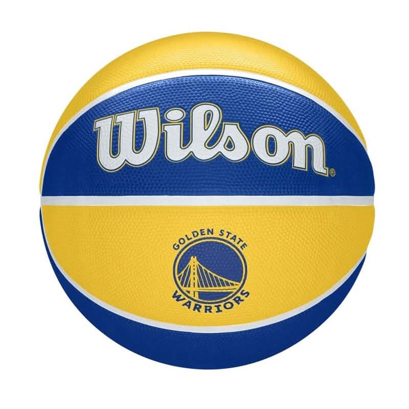 Wilson NBA Golden State Warriors Tribute Ball - Size 7 - Blue/Yellow (Refurbished)