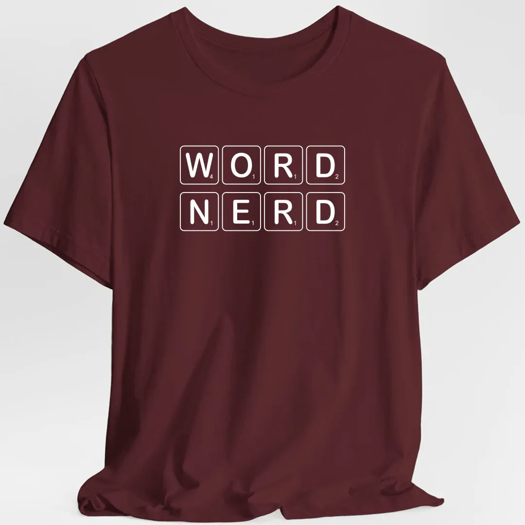 Word Nerd Scrabble T-Shirt