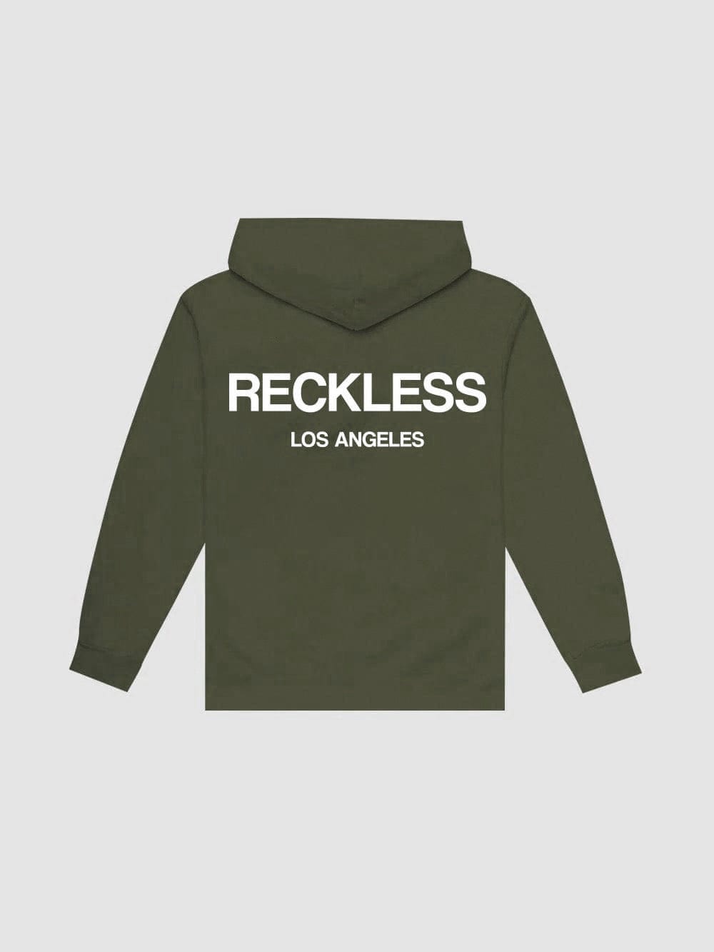 Sudadera clásica con capucha - Verde militar
