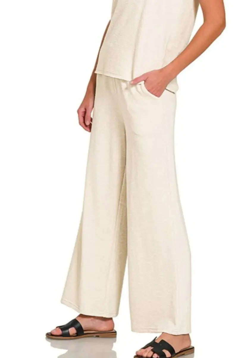 Women's Lounge Set Women's Lounge Two Piece Set - Comfy USA Made - Cotton Slub