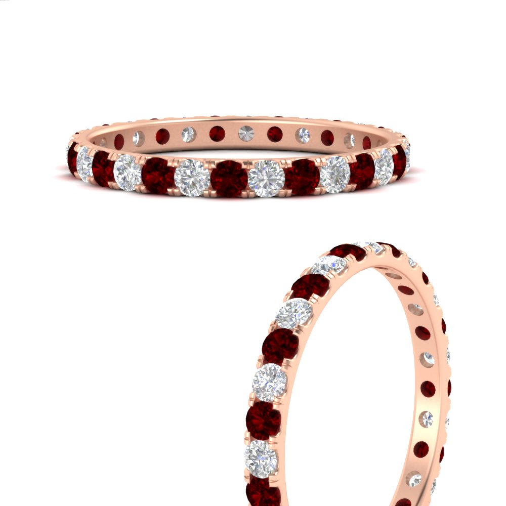 0.75 Ct. Round Eternity Wedding Band