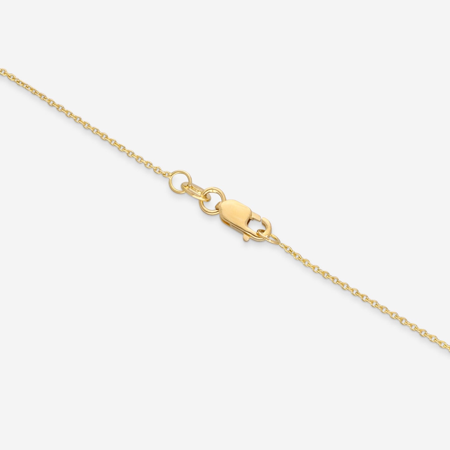 Roberto Coin Tiny Treasures 18K Yellow Gold Diamond Love Necklace 000994AYCHX0