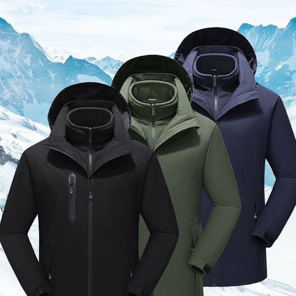 Smart Electric Heating Shell Jacket Three-in-one
