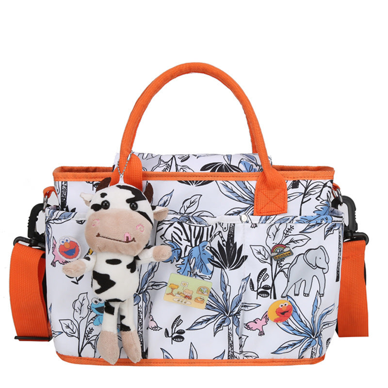One-Shoulder Diagonal Bag for Mother and Baby