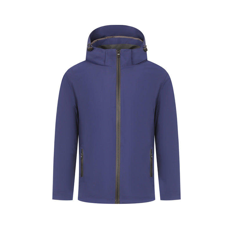 Single Layer Shell Jacket Outdoor Sports Waterproof Windproof Jacket