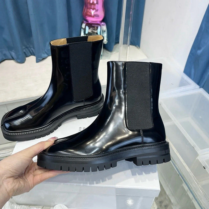 Casual Versatile Open-toe Pig-hoof Womens Shoes