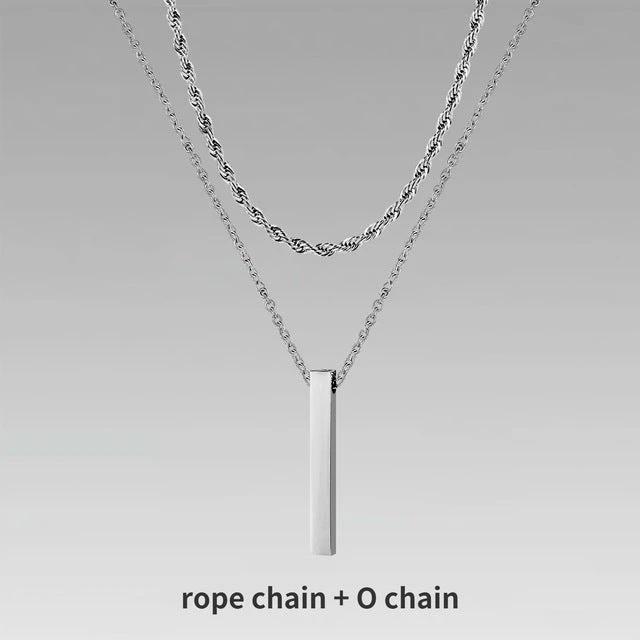 Men's Crystal Necklace