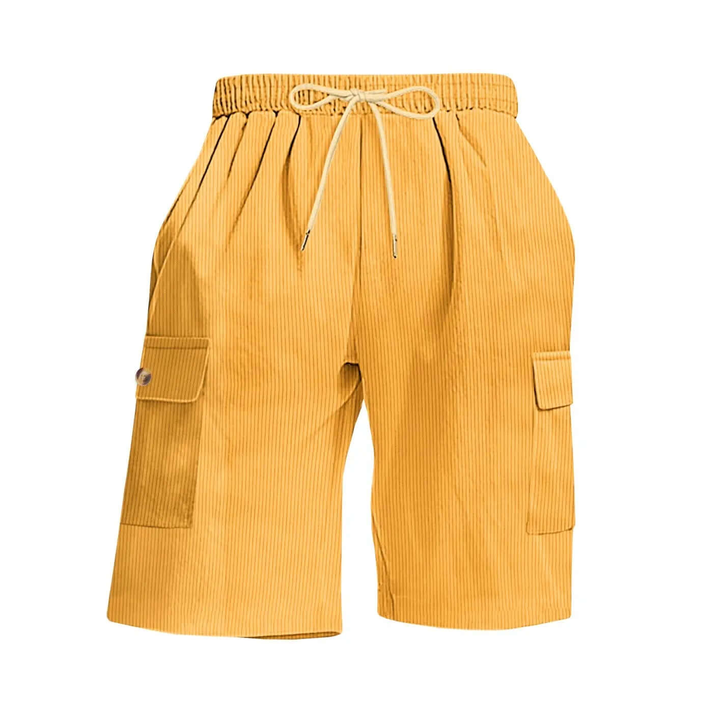 Men's Corduroy Multi-Pocket Shorts – Sports Casual Wear
