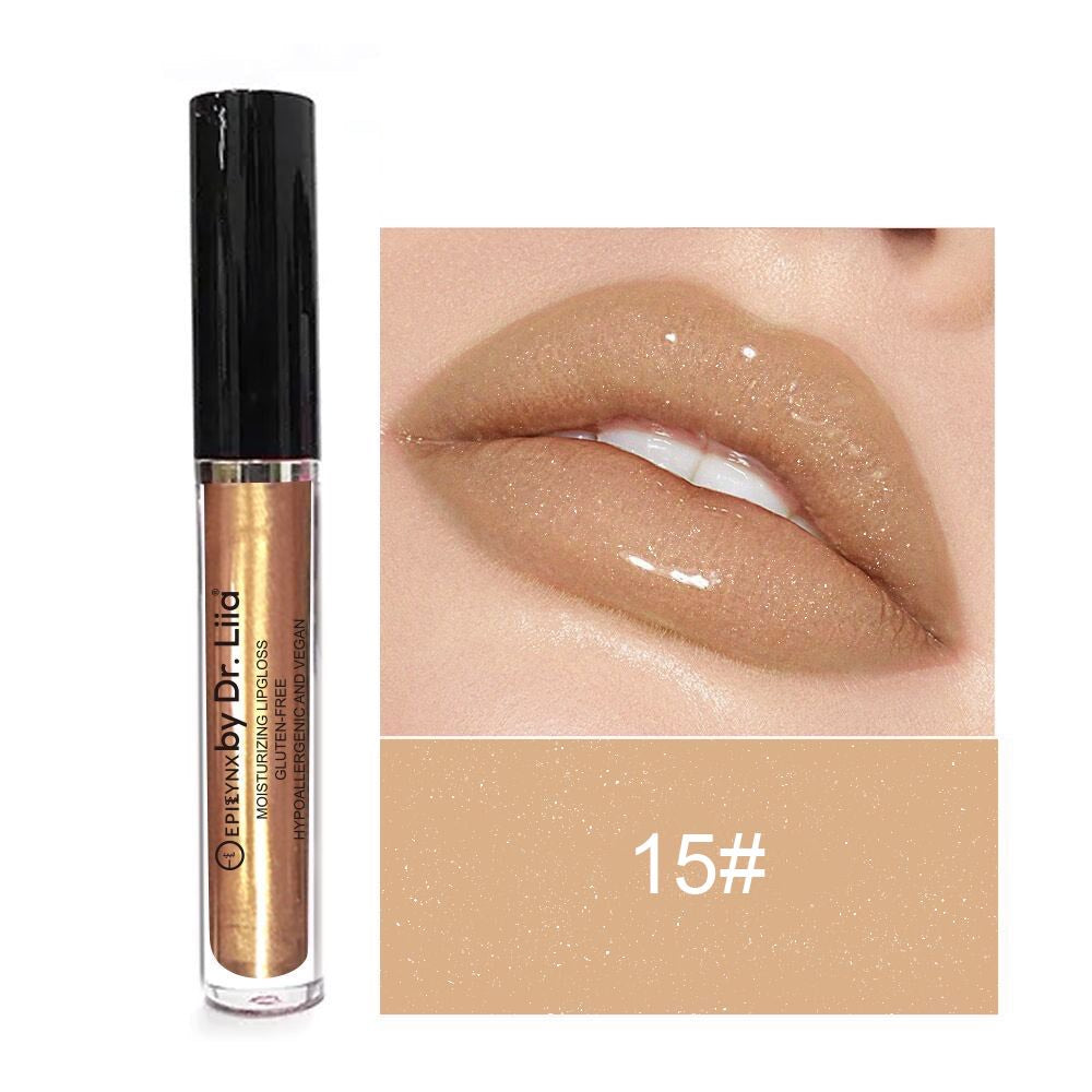 Brillo Labial Hidratante – Vegano, Sin Gluten y Humectante