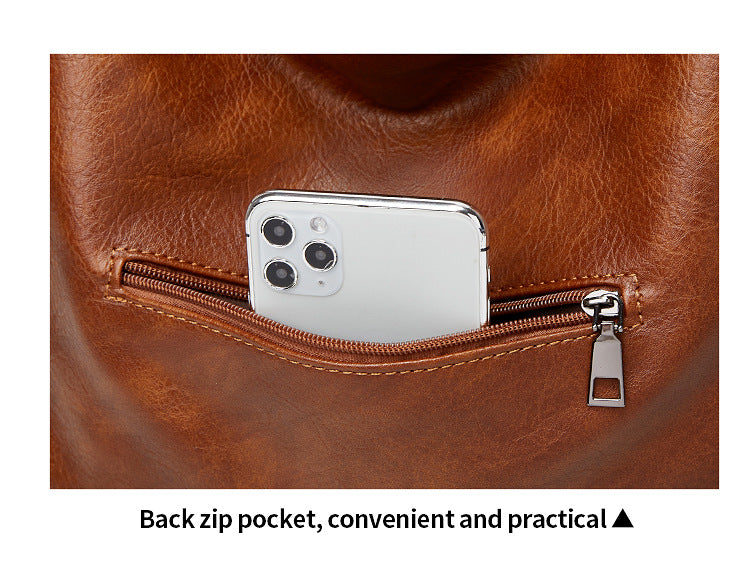 Women's Vintage Multi-Pocket Travel Tote Travel Bag