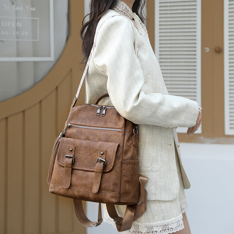Women's Stylish And Versatile Travel Backpack