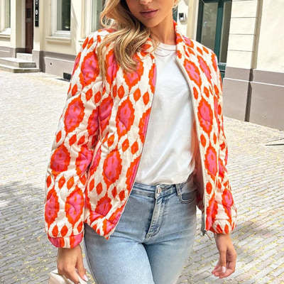 Cárdigan con estampado de leopardo para mujer. Consulte la tabla de tallas en "más detalles".