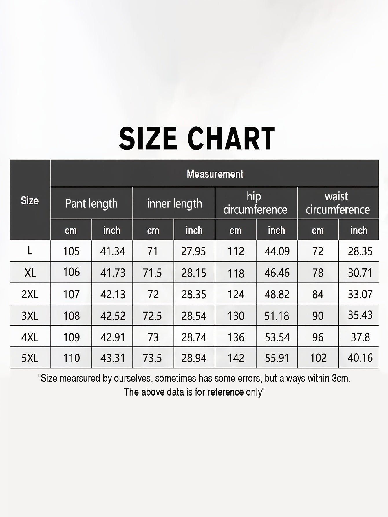 Leggings de cintura alta de talla grande para mujer