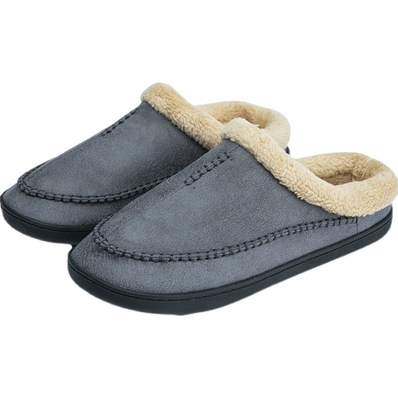 Men's Extended-Size Plus Velvet Slip-On House Bags