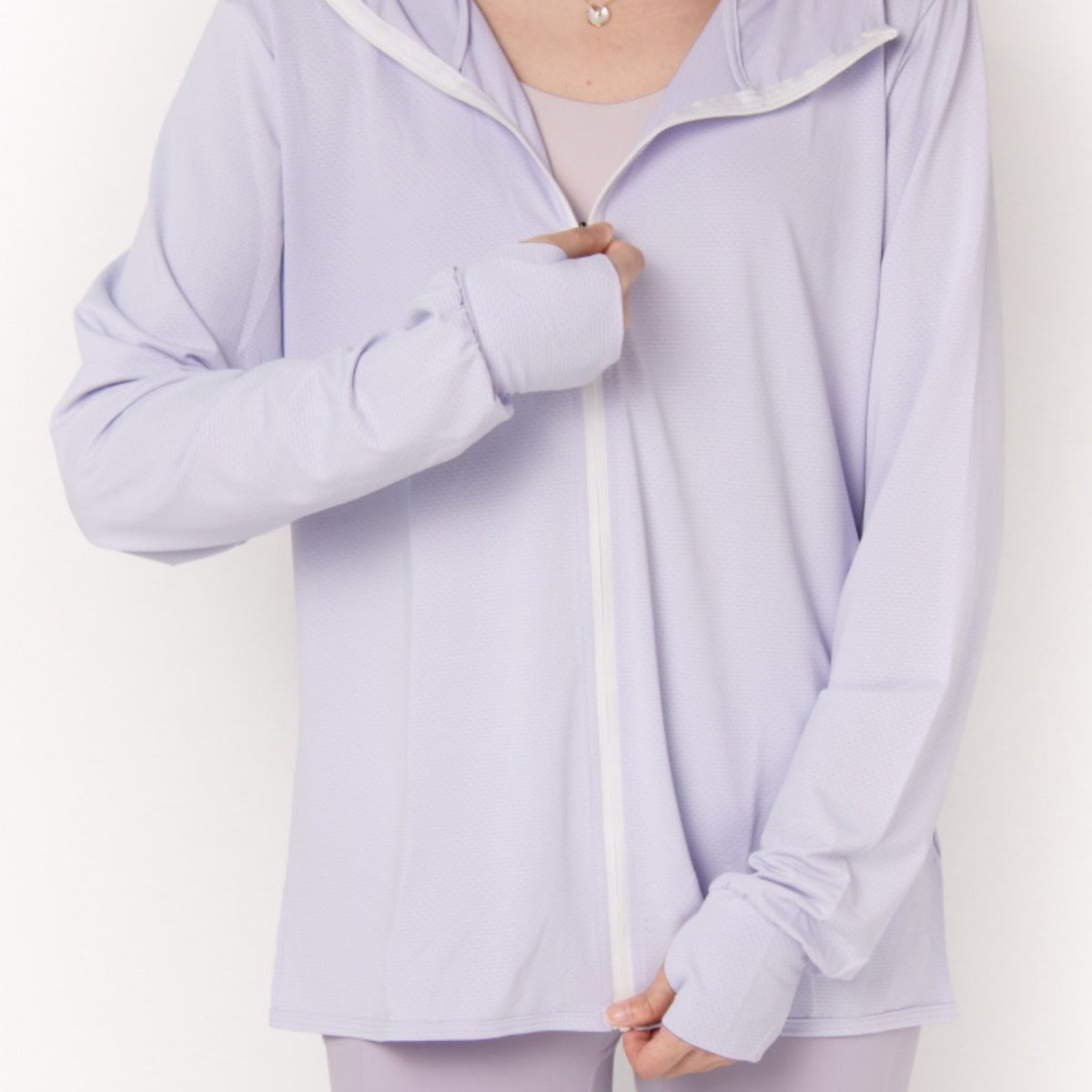 UV-protective Knitted Hooded Cardigan Sun Protection Garment