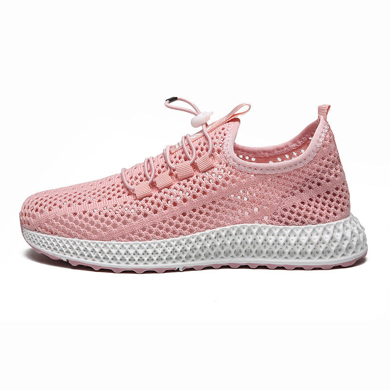 Hollow Sole Mesh Casual Sneakers