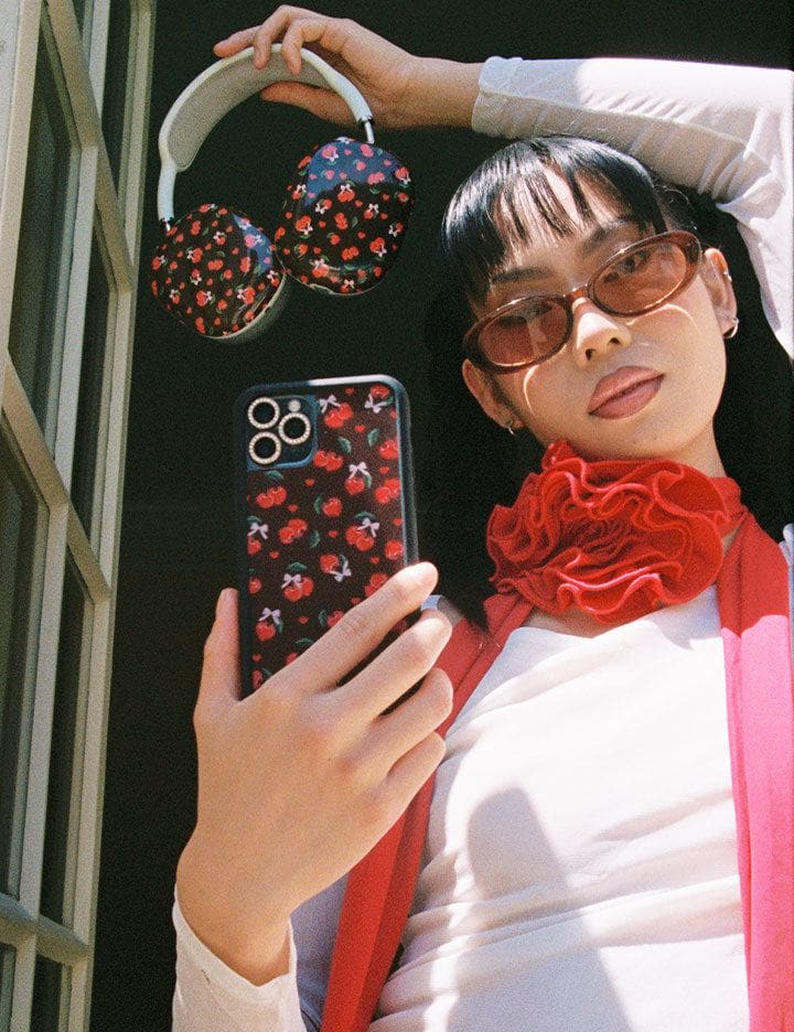 Chocolate Cherries iPhone Case
