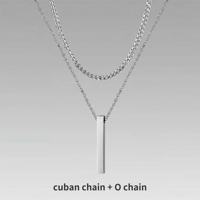 Men's Crystal Necklace