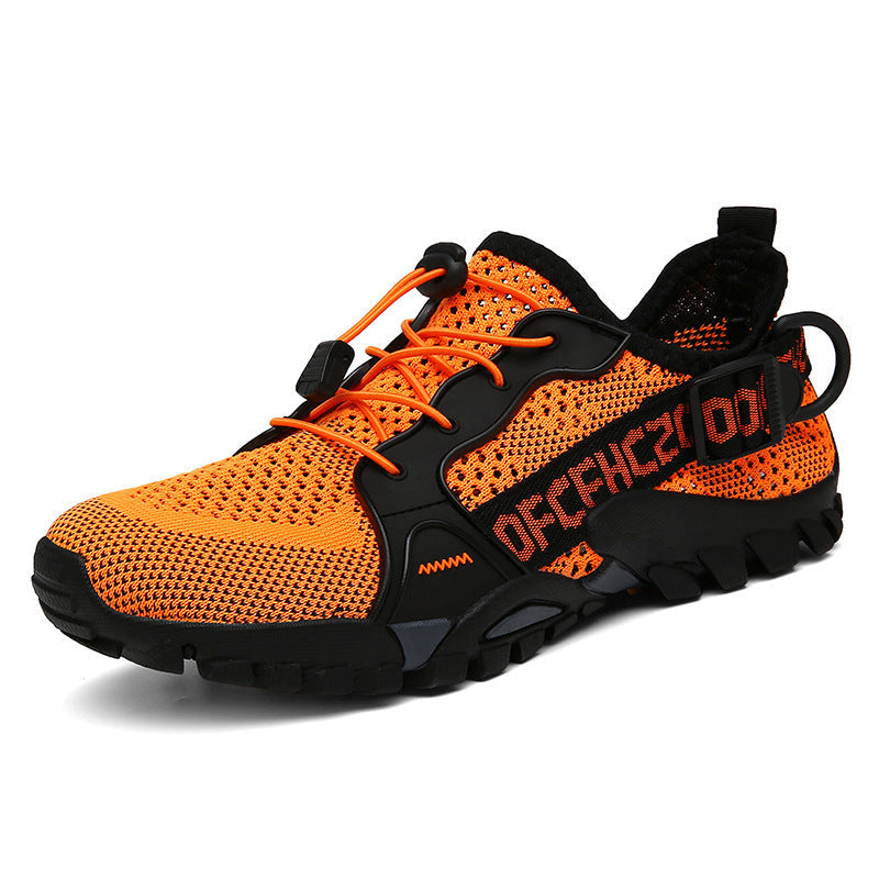 Cloth Shoes With Breathable Mesh For Hiking