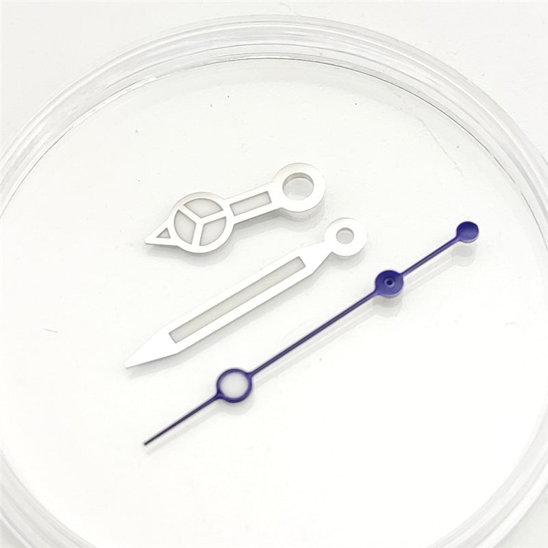 Modified Hand Set, Suitable For NH3536 Movement Mechanical Watch Hands, With Blue Luminous Coating