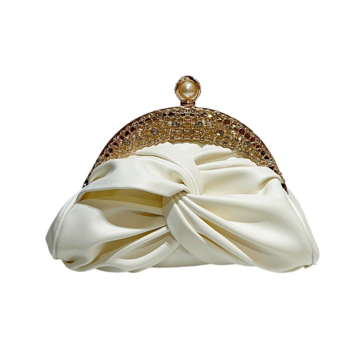 Diamond-embedded Socialite Clutch Mini Travel Bag