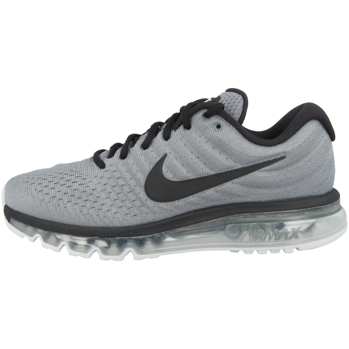 Nike AIR MAX 2017 Mens 849559-011 (Cool Grey/Black-Pure Platinum) Size 8