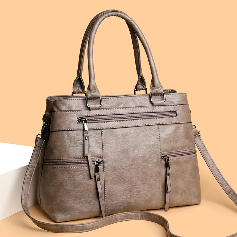 Temperament Wild Advanced Texture Messenger Bag