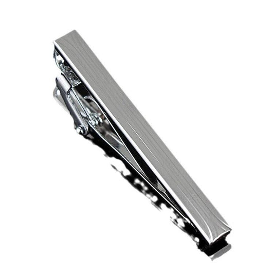 Men's Business Silver Simple Fashion Short Tie Clip