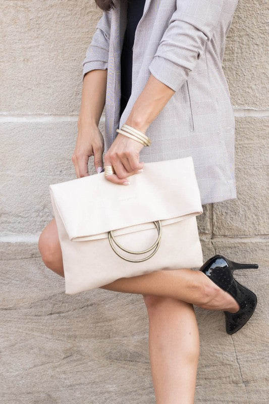 Fold-over O-ring Clutch See size chart under “more details”
