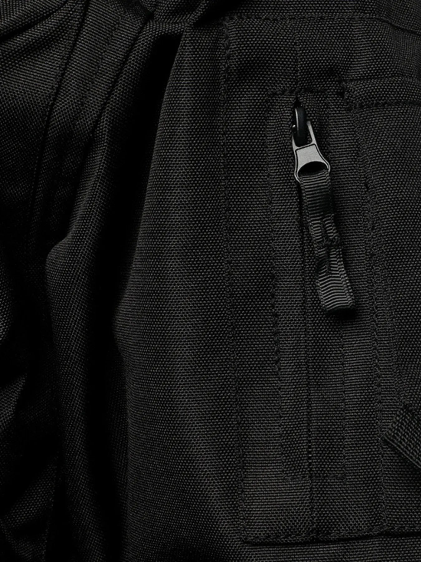 Chaqueta Impermeable Talla Grande de Hombre con Múltiples Hebillas Talla Grande